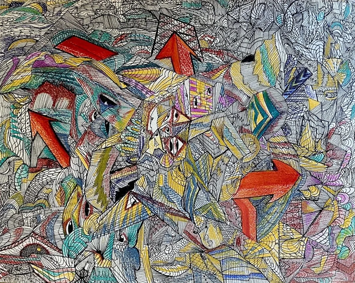 Direction, artwork by Denis Roucau