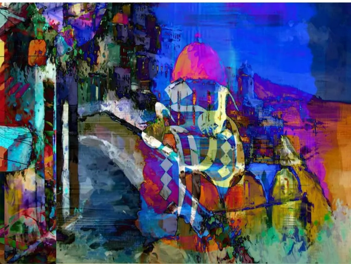 Dar El Baron d'Erlanger, artwork by SHind Sghaier