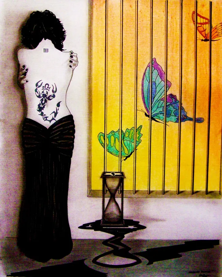 Prisoner forever, œuvre de Shehryar Khawar