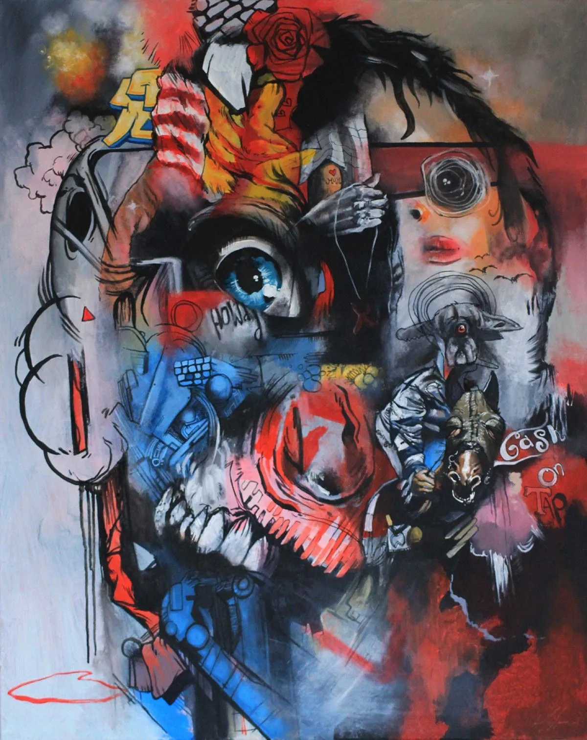 Mixed Messages, artwork by David Wooldridge