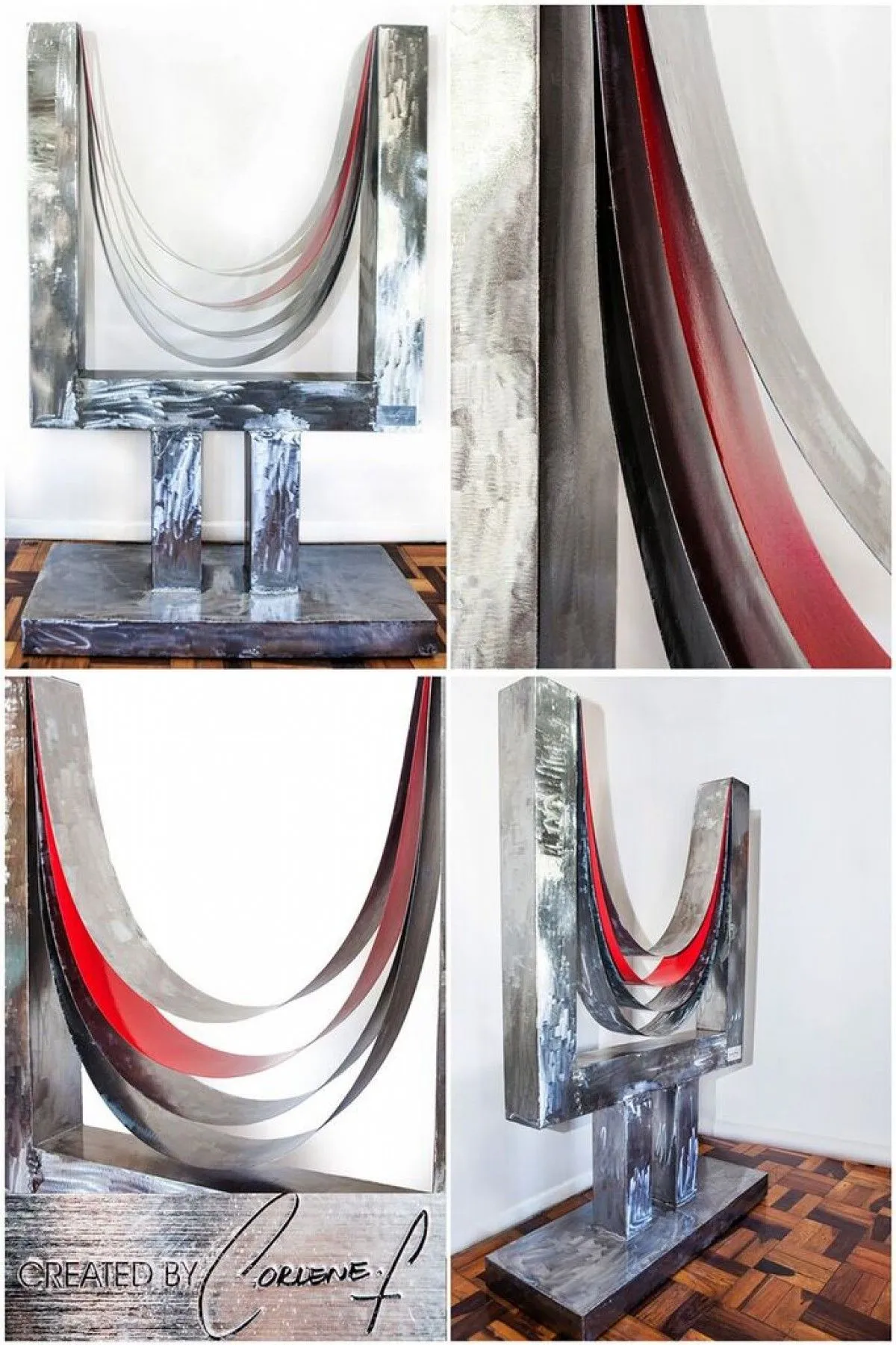 RED WAVE, œuvre de Corlene Furstenberg