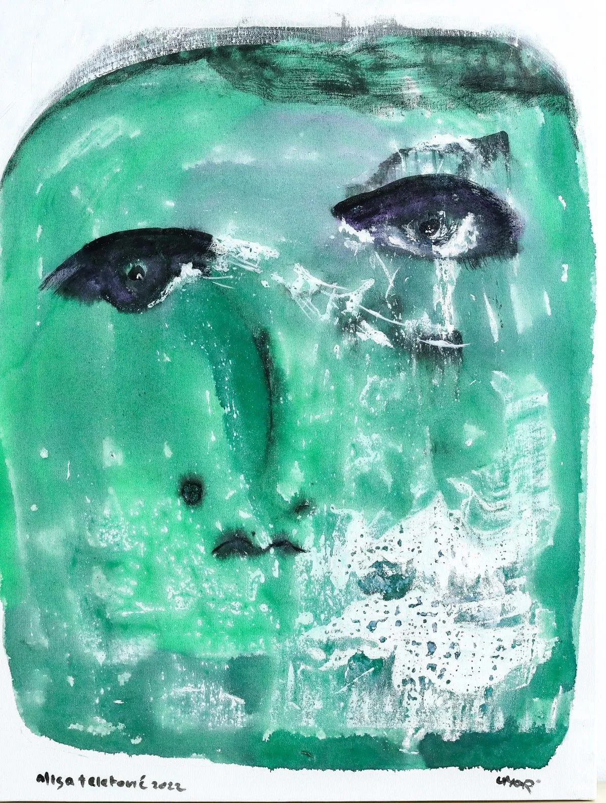 Tired, artwork by Alisa Teletovic