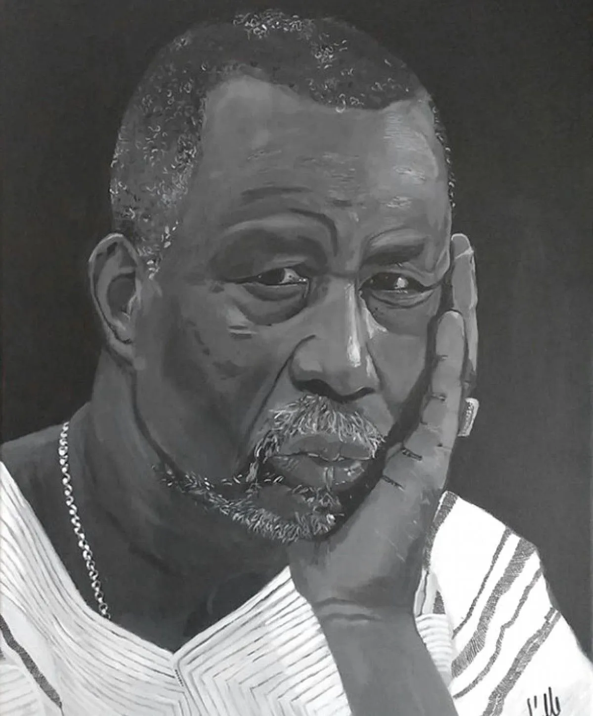 Monsieur Touré, œuvre de d 'elle