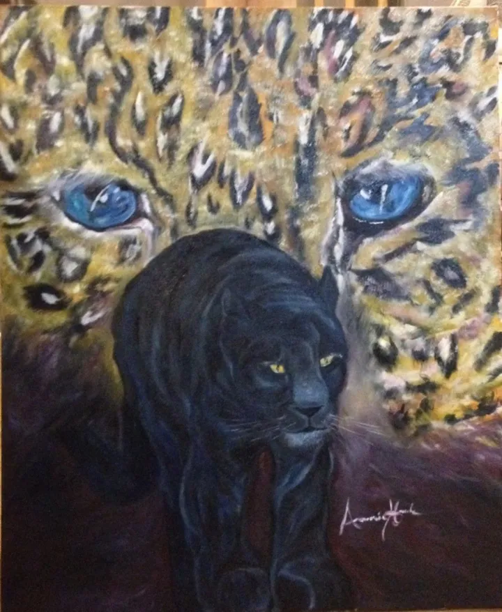 L ombre du prédateur, artwork by Annie RAX Houle