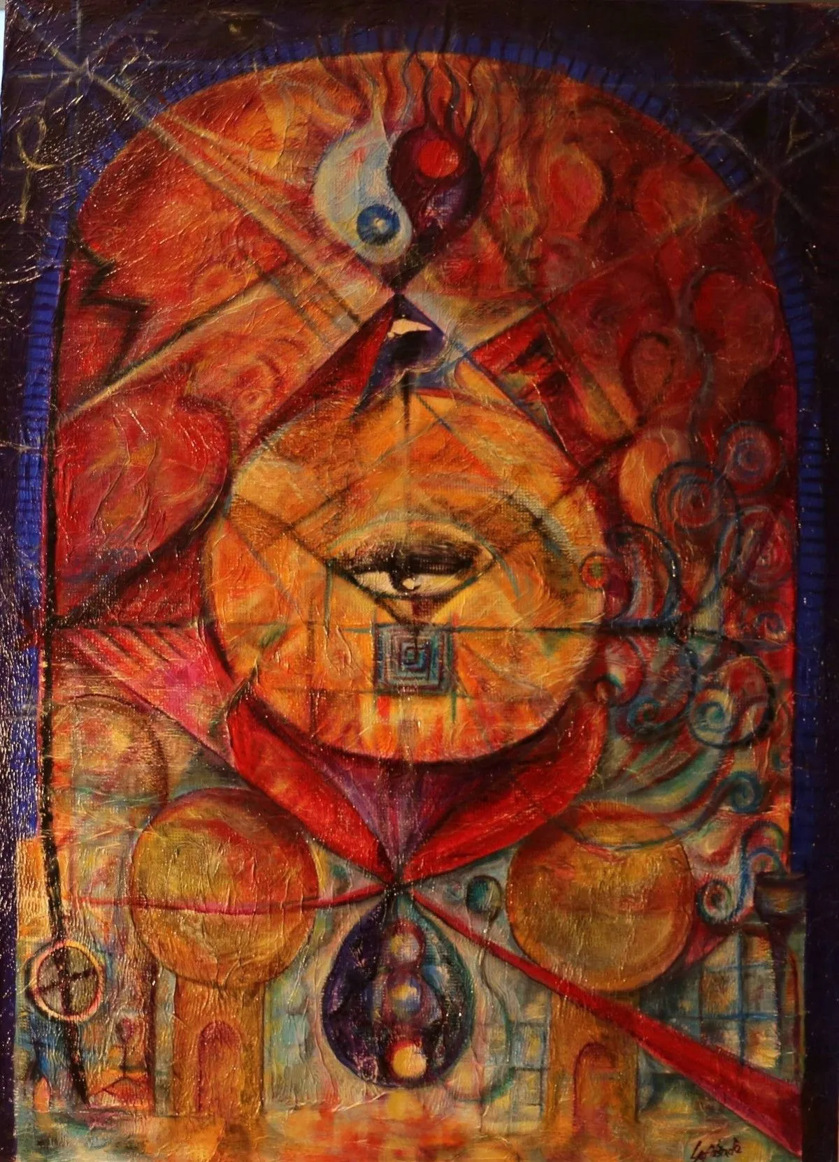 Les portes du temps, artwork by Sofi Bade