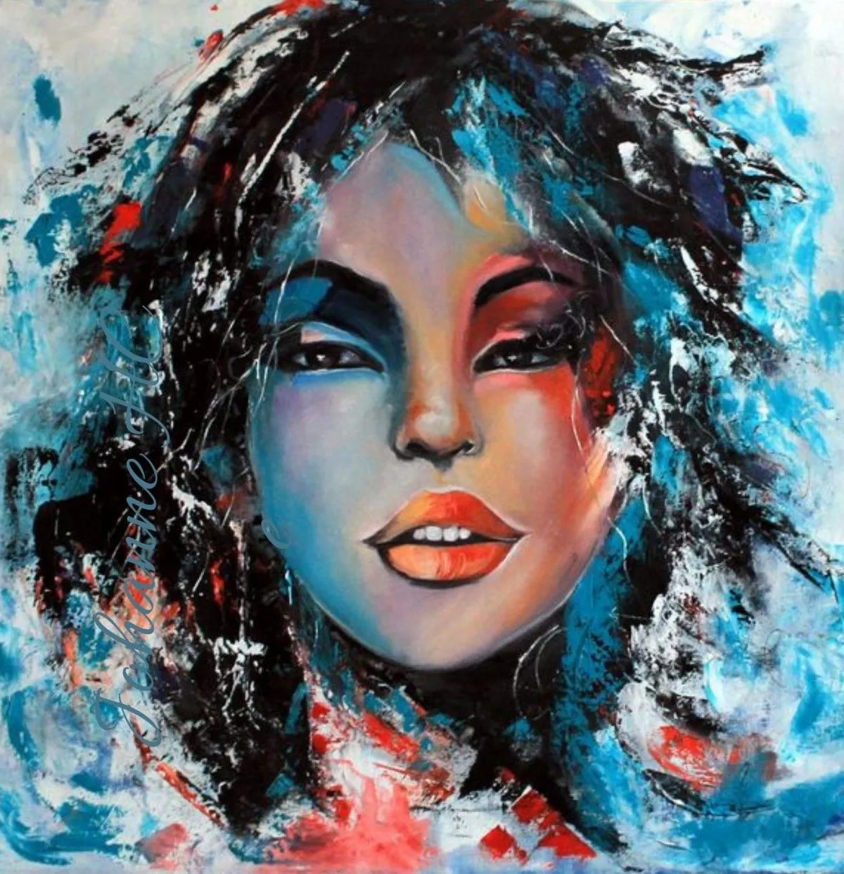 Ce n'est pas en noir et blanc, artwork by Johanne Hebert Coulombe