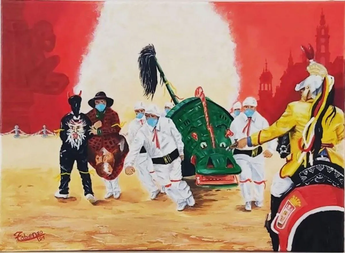 Doudou Masqué, artwork by Fabien Roger