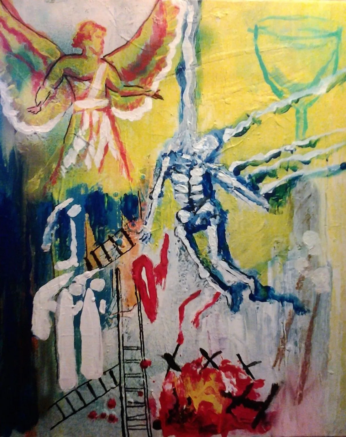 Acenssion of The Dying Spirit, œuvre de Miguel Alvarez
