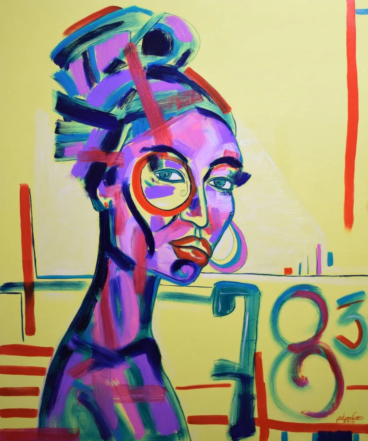 7.83, artwork by Laurentiu IVAN-CONDRACHE