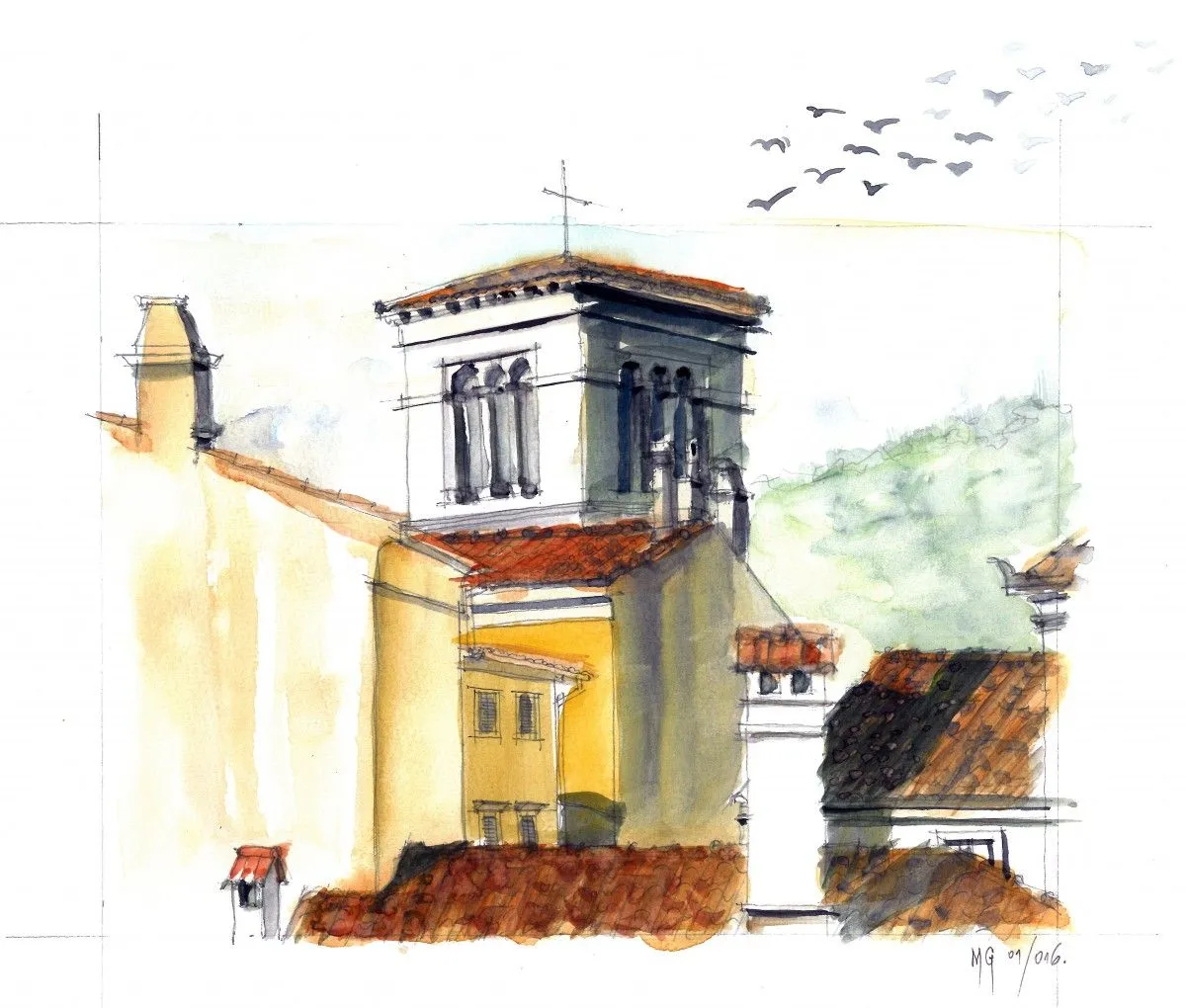 "Big Ben" on Cres, artwork by Goran Martinovic
