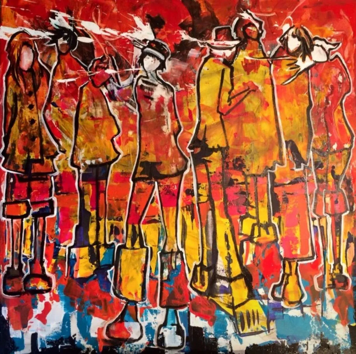 Causerie, artwork by Malga Art