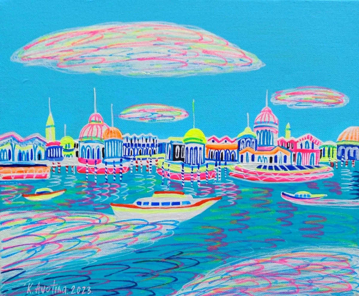 To Feel The Morning Breeze, œuvre de Katrina Avotina
