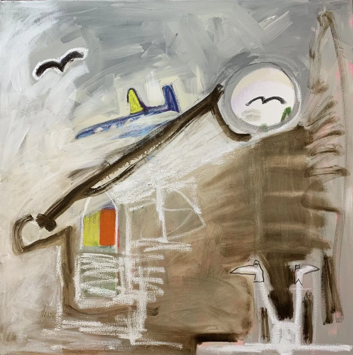 Flying and Failing, artwork by Borg de Nobel