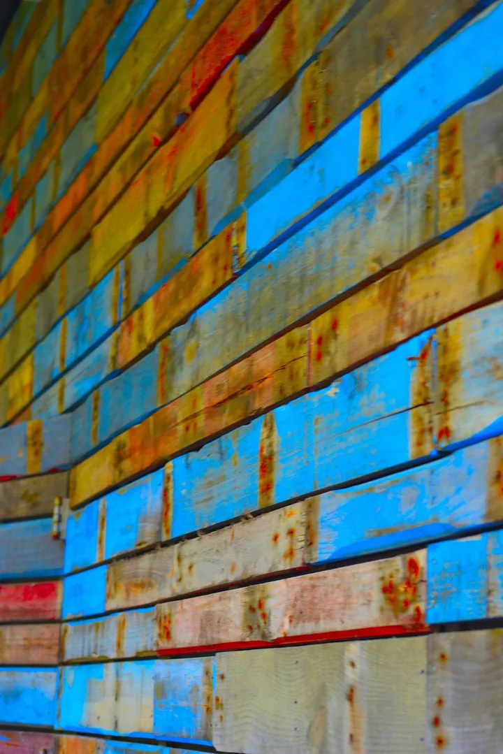 Blue Boards, œuvre de Greg Sandoval