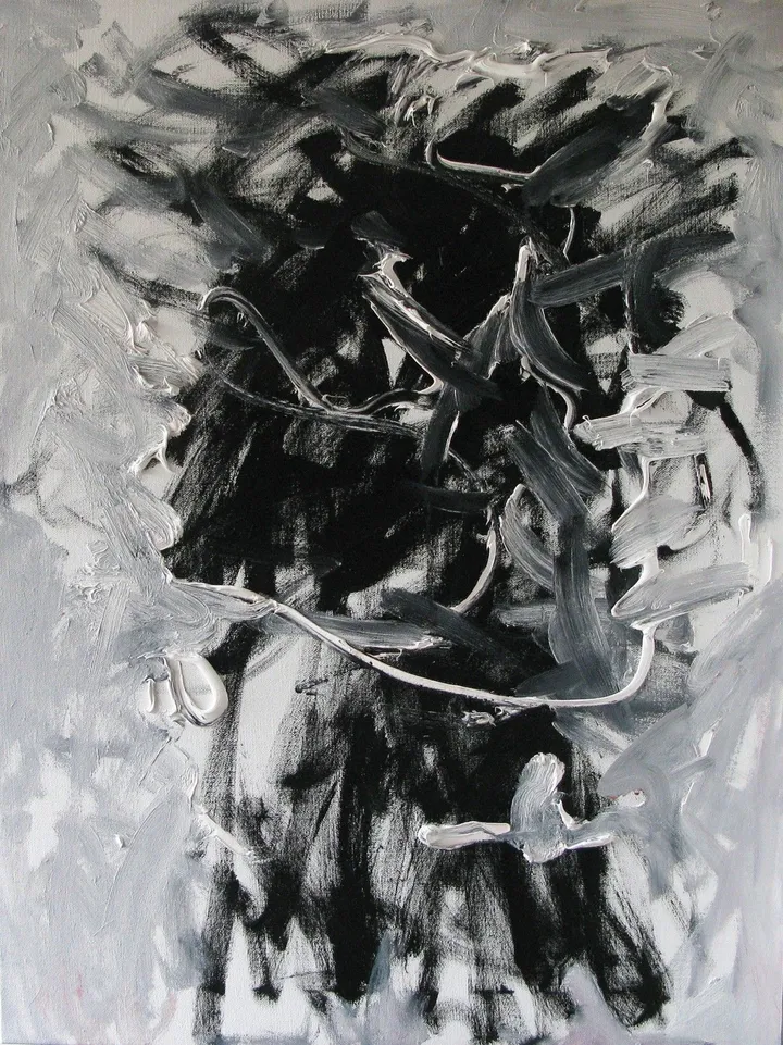 Wite on the black, œuvre de Andrey Vishnevskiy