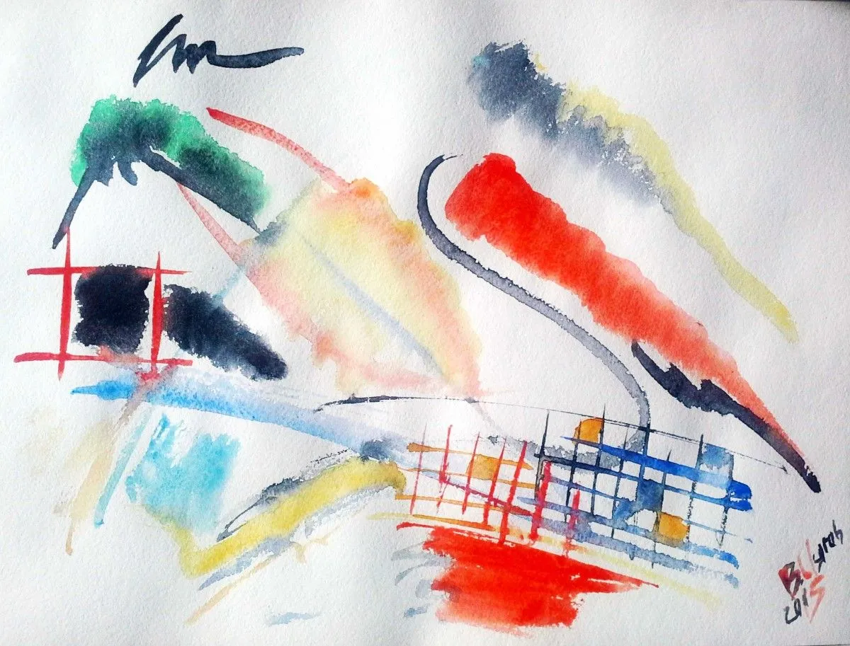 Bridge, artwork by Akpan Usoroh