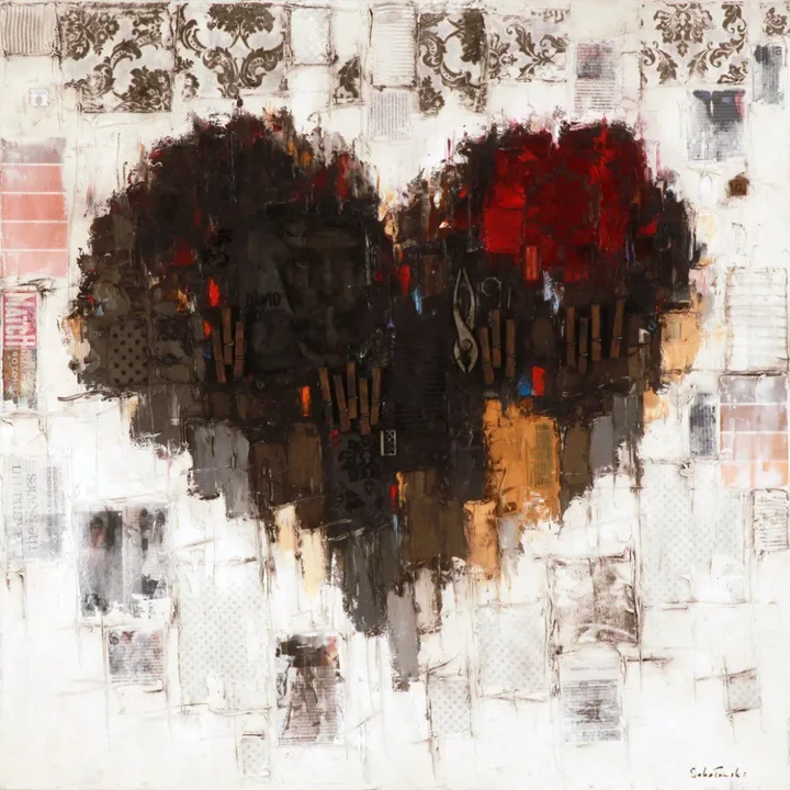 Love and Peace No 17, œuvre de Dominik Sokolowski