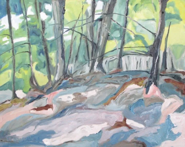 Le sous bois, The Forest Floor, œuvre de Francois Fournier