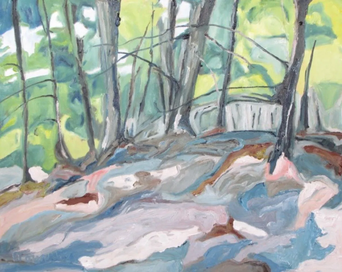 Le sous bois, The Forest Floor, œuvre de Francois Fournier