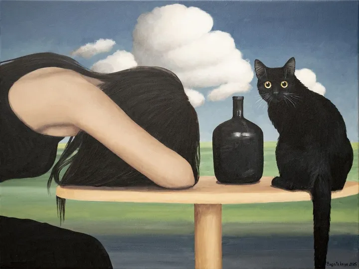 What?.., artwork by Nataliya Bagatskaya