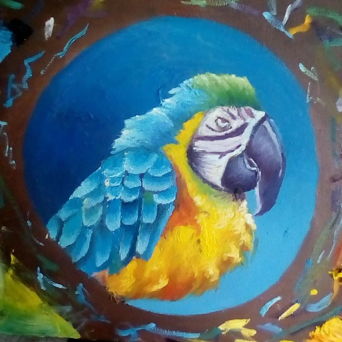 Parrot, œuvre de James Alexander