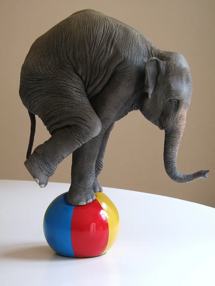 A little balance, œuvre de Paul Trefry