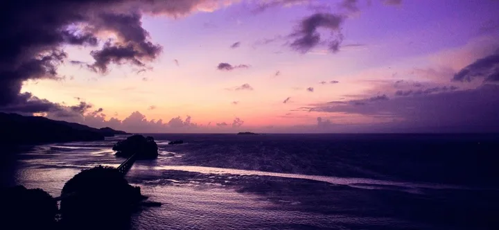 Sunrise in the caribbean, œuvre de luiz padovan