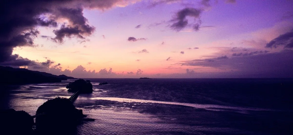 Sunrise in the caribbean, œuvre de luiz padovan