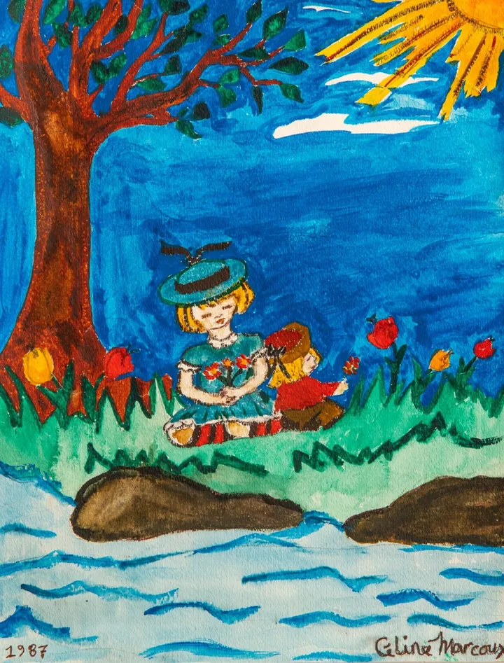 Les petites soeurs, artwork by Céline Marcoux