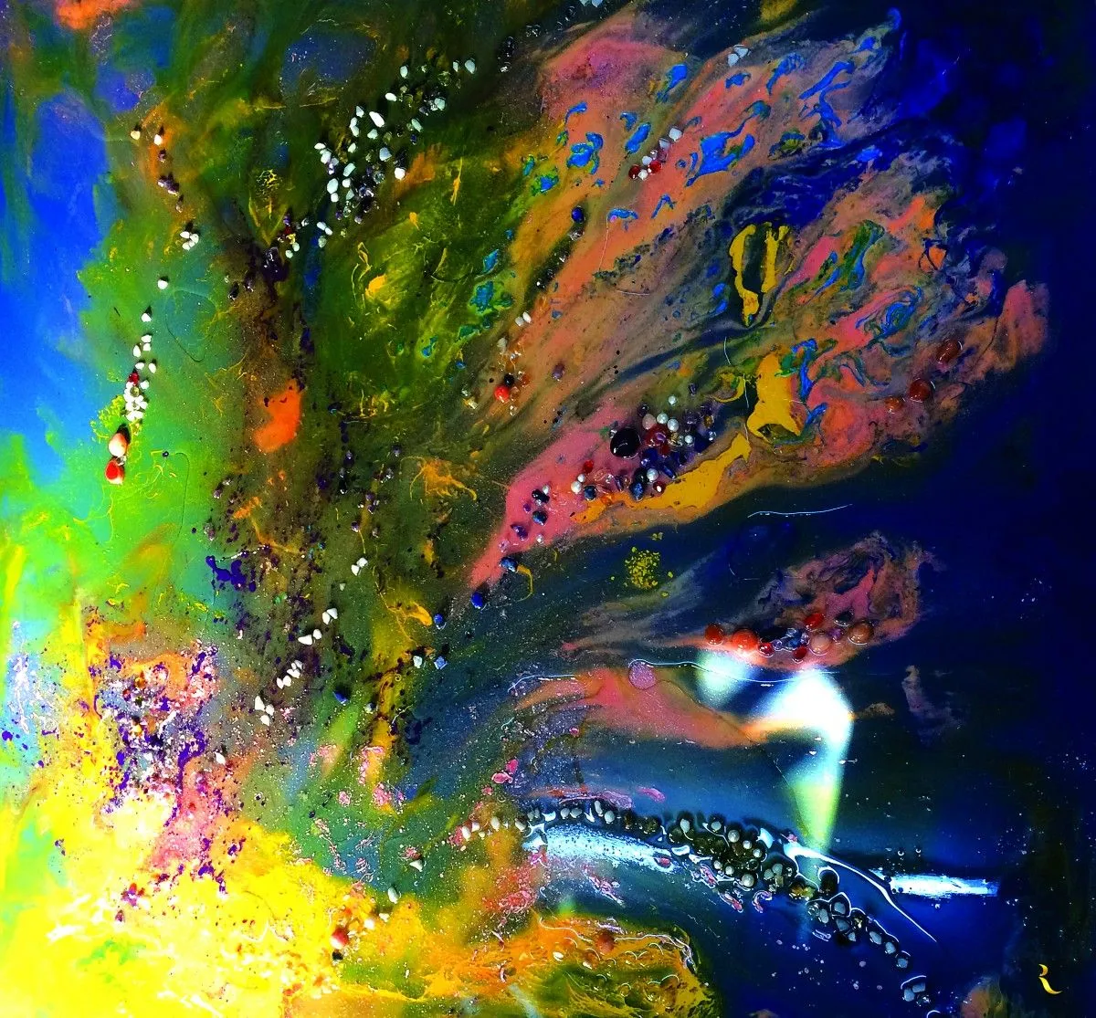 Space Walk, œuvre de Patric Rozario