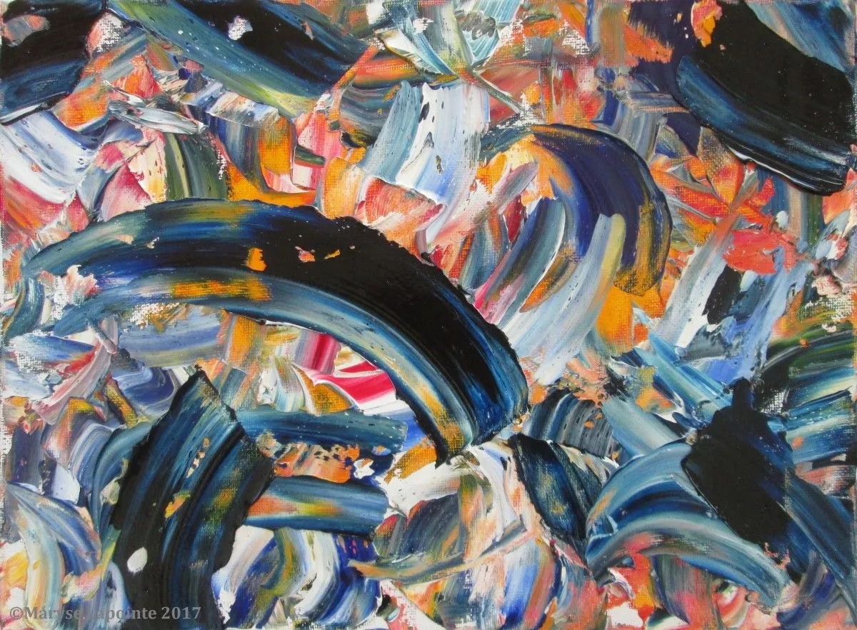 Glissando 5, artwork by Maryse Lapointe