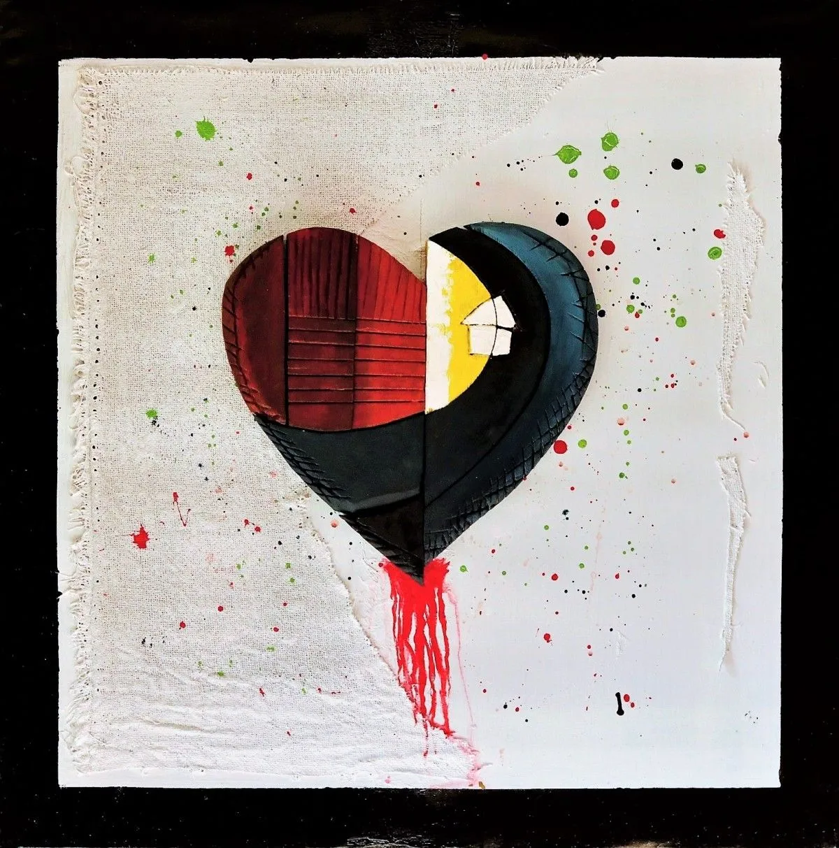 My Love on Canvas, œuvre de Luka Chohu