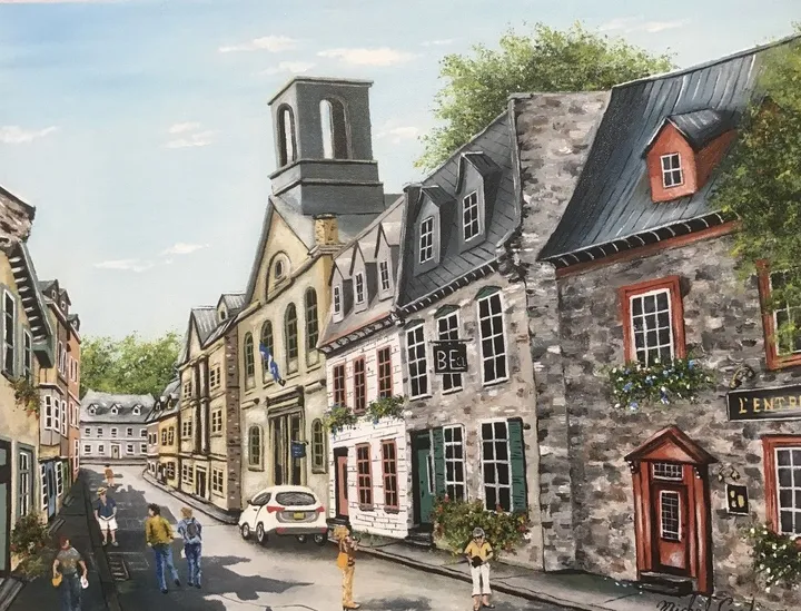 Une photo souvenir, artwork by Michel Cantin