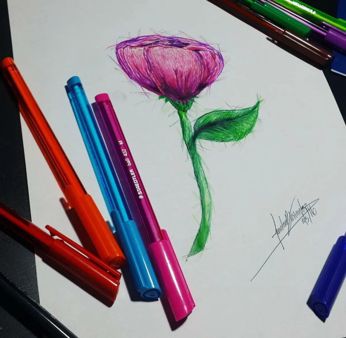 Rosa No.1, œuvre de Aziel Barrientos