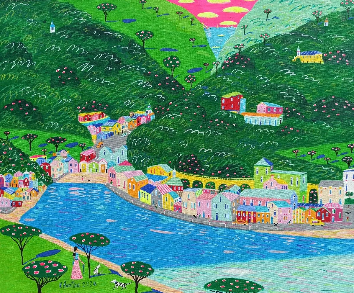It's Warm & Welcoming, œuvre de Katrina Avotina