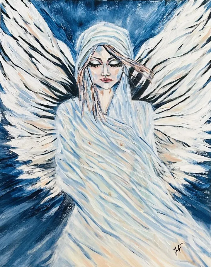 Mon ange déchu, œuvre de Josephine Ferrato