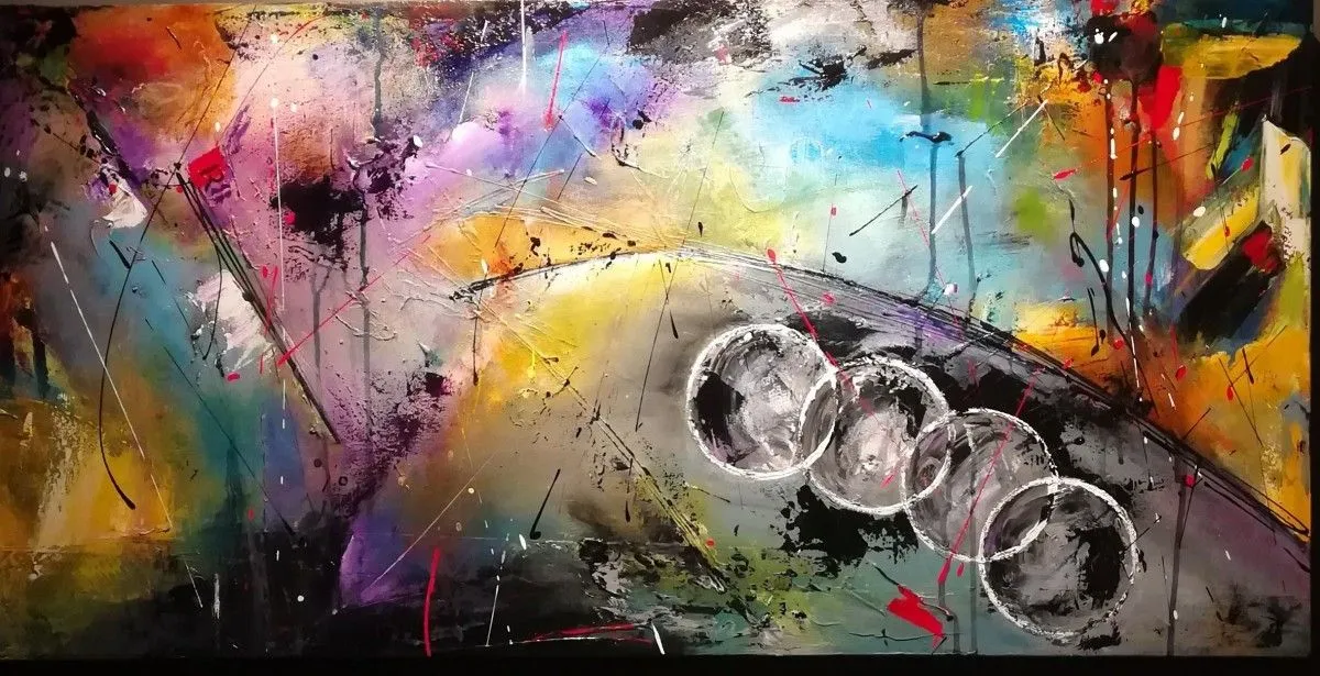 Audi, artwork by Claude Melançon