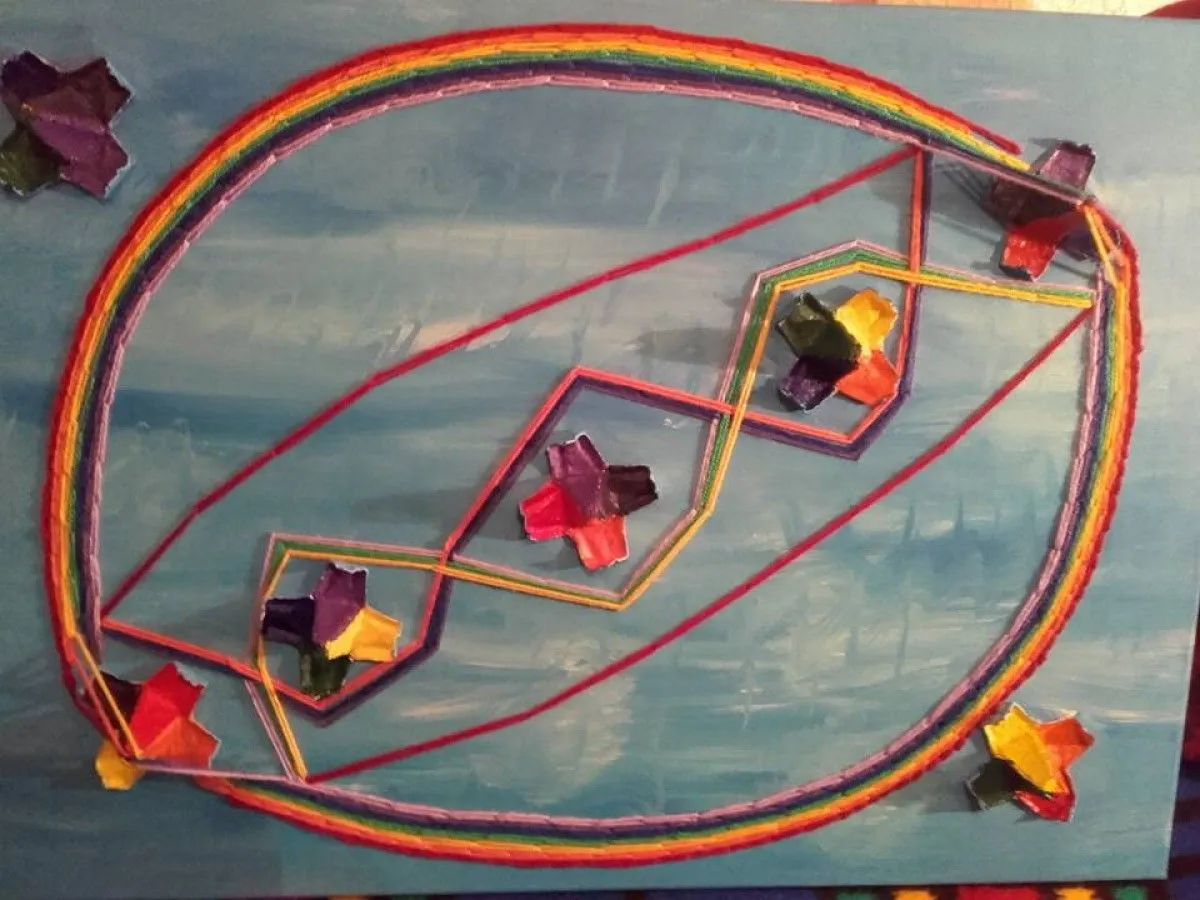 The Eye of the Rainbow, œuvre de Neluta Staicut