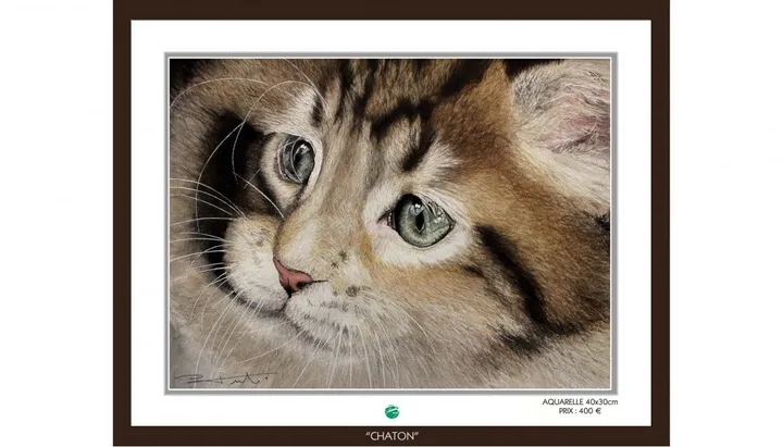 "CHATON", œuvre de Pierre Frutschi
