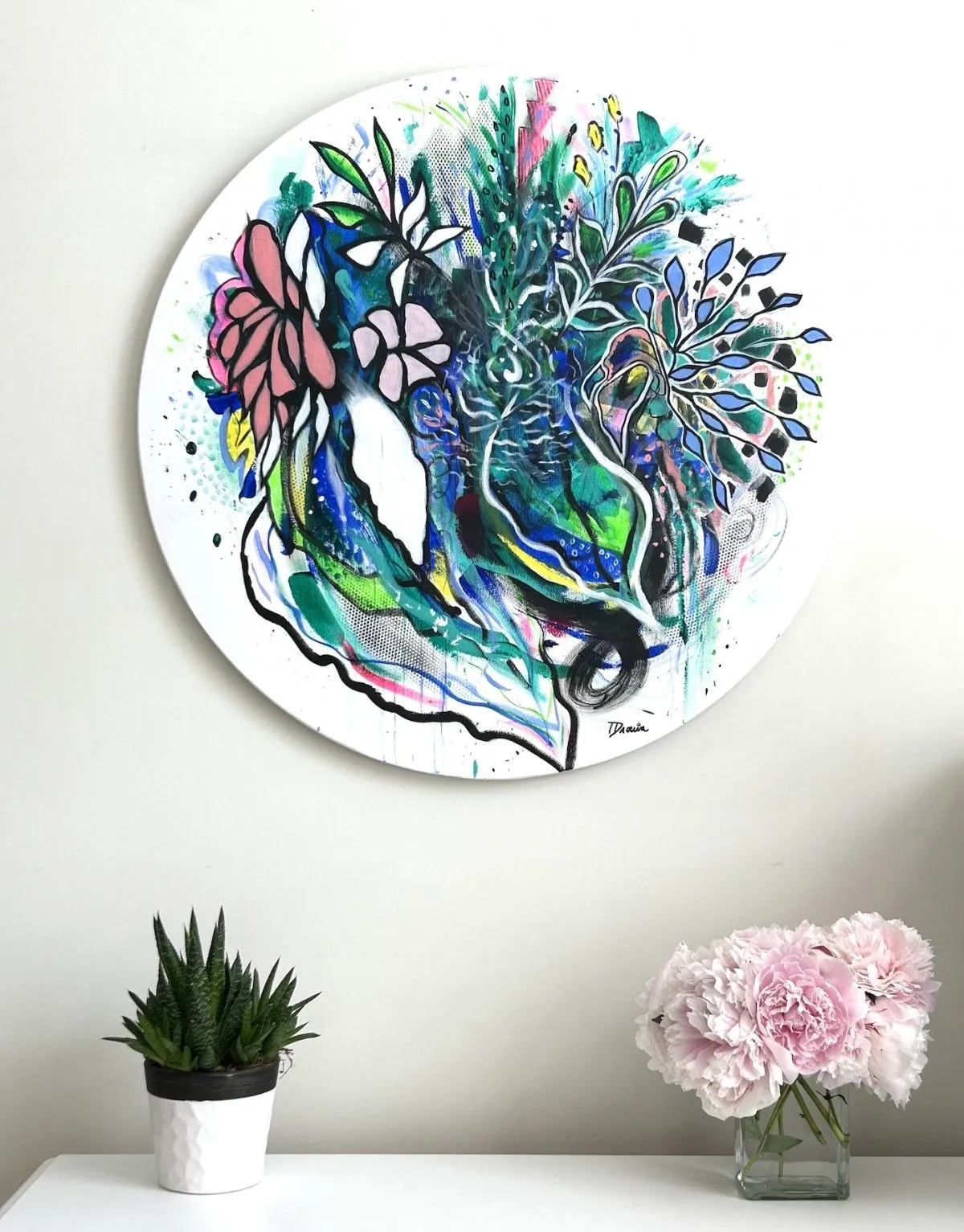Éclore, œuvre de Dominique Drouin