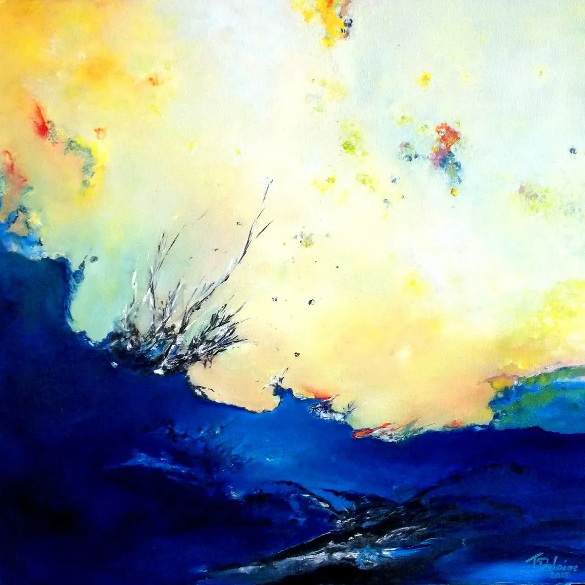 A wild place, œuvre de Théophile Delaine