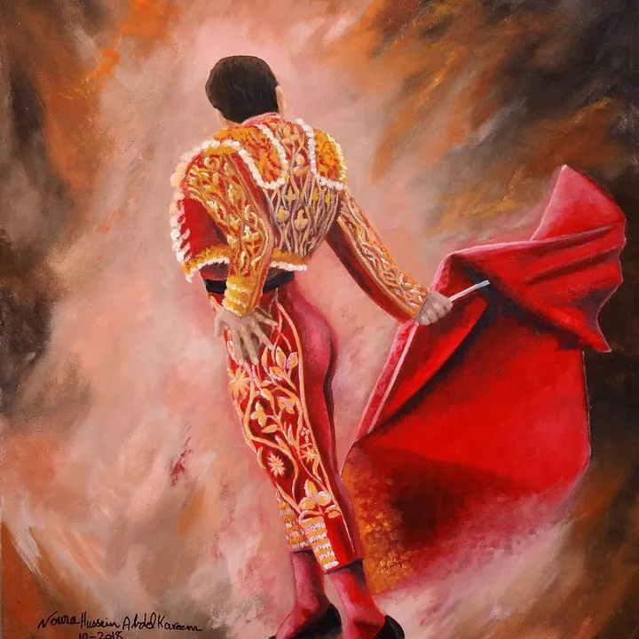 Matador, œuvre de Noura Hussein Abdelkareem
