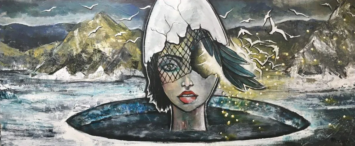 Sibérie, artwork by Malga Art