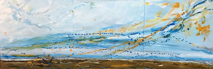 Quelque part en Rivière-du-Loup et Rimouski- Vendu, artwork by Marie Bujold