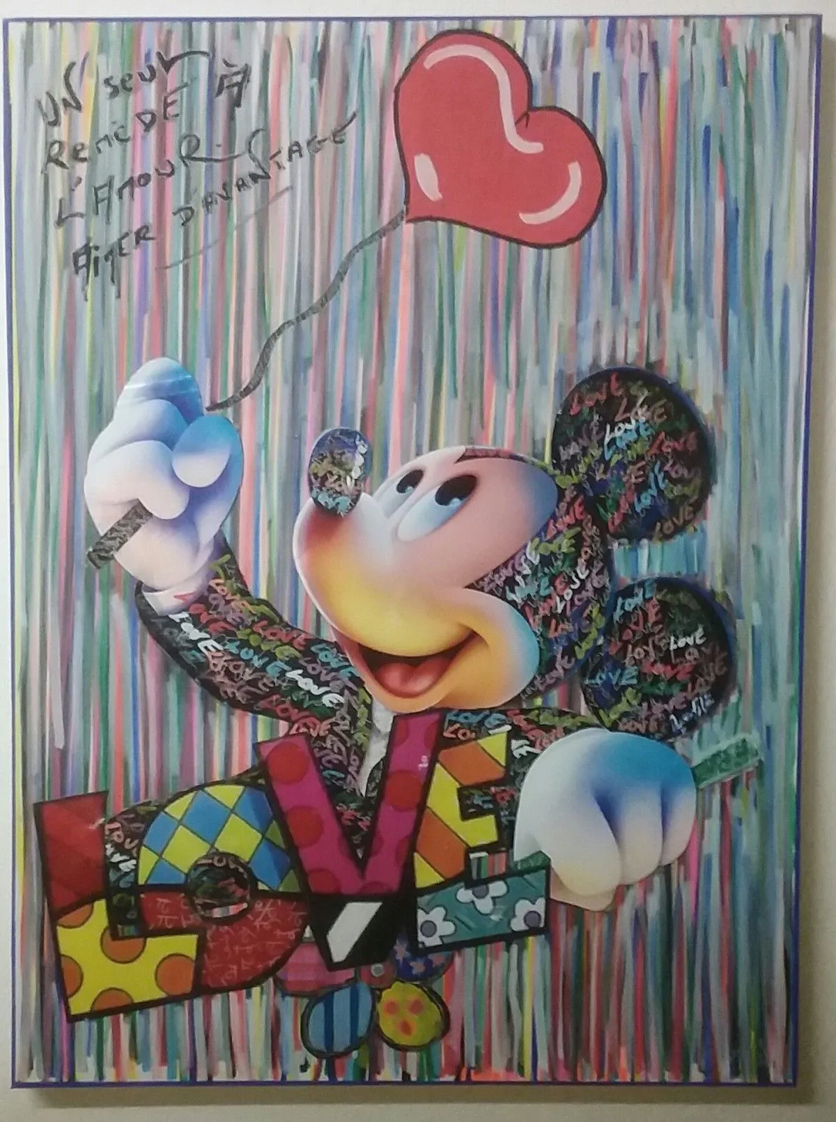 Love, artwork by Jean Pierre Ebrard