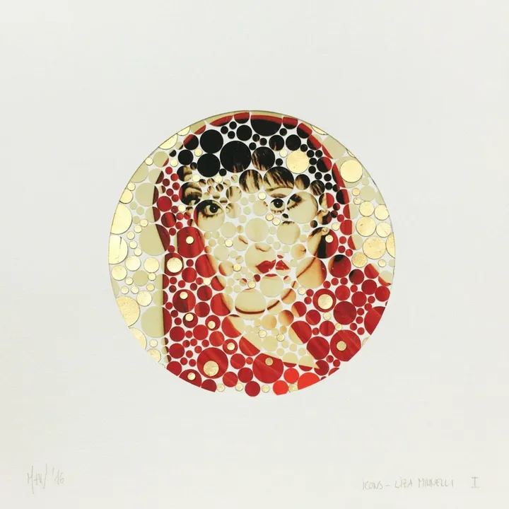 Icons: Liza Minnelli, œuvre de Mick Wout