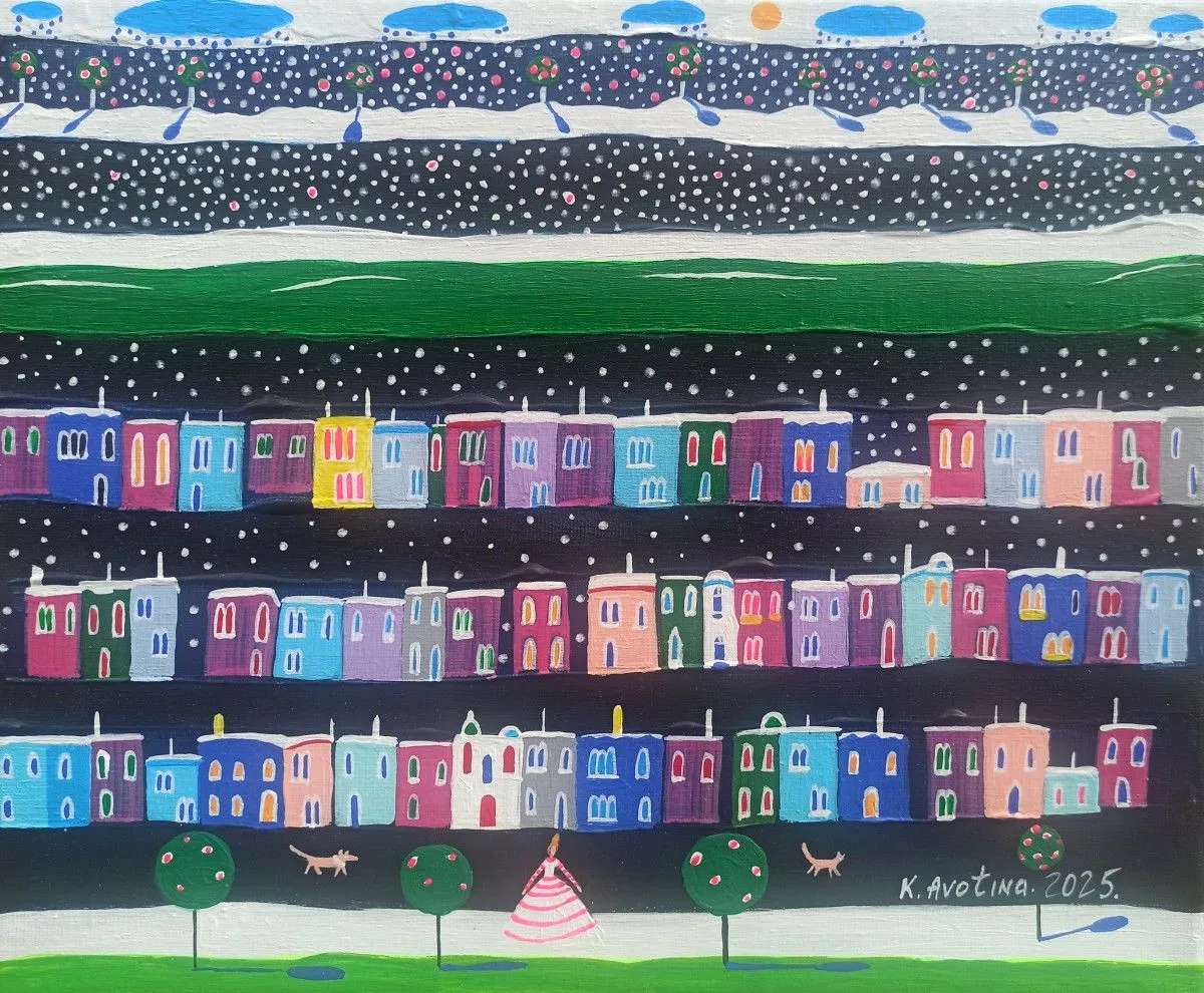 Layers Of A Dream, œuvre de Katrina Avotina