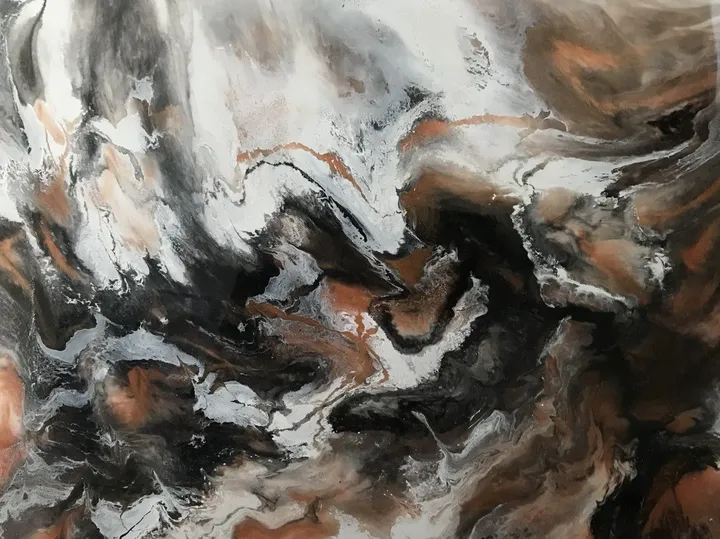 Novembre, œuvre de Maryse Menard