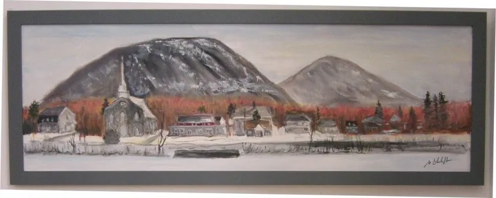 Mont Saint-Hilaire, œuvre de Normand Philippe