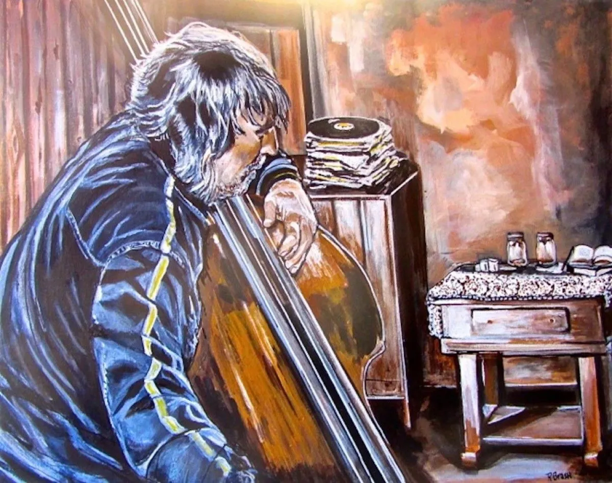 The Musician, artwork by Roy Brash
